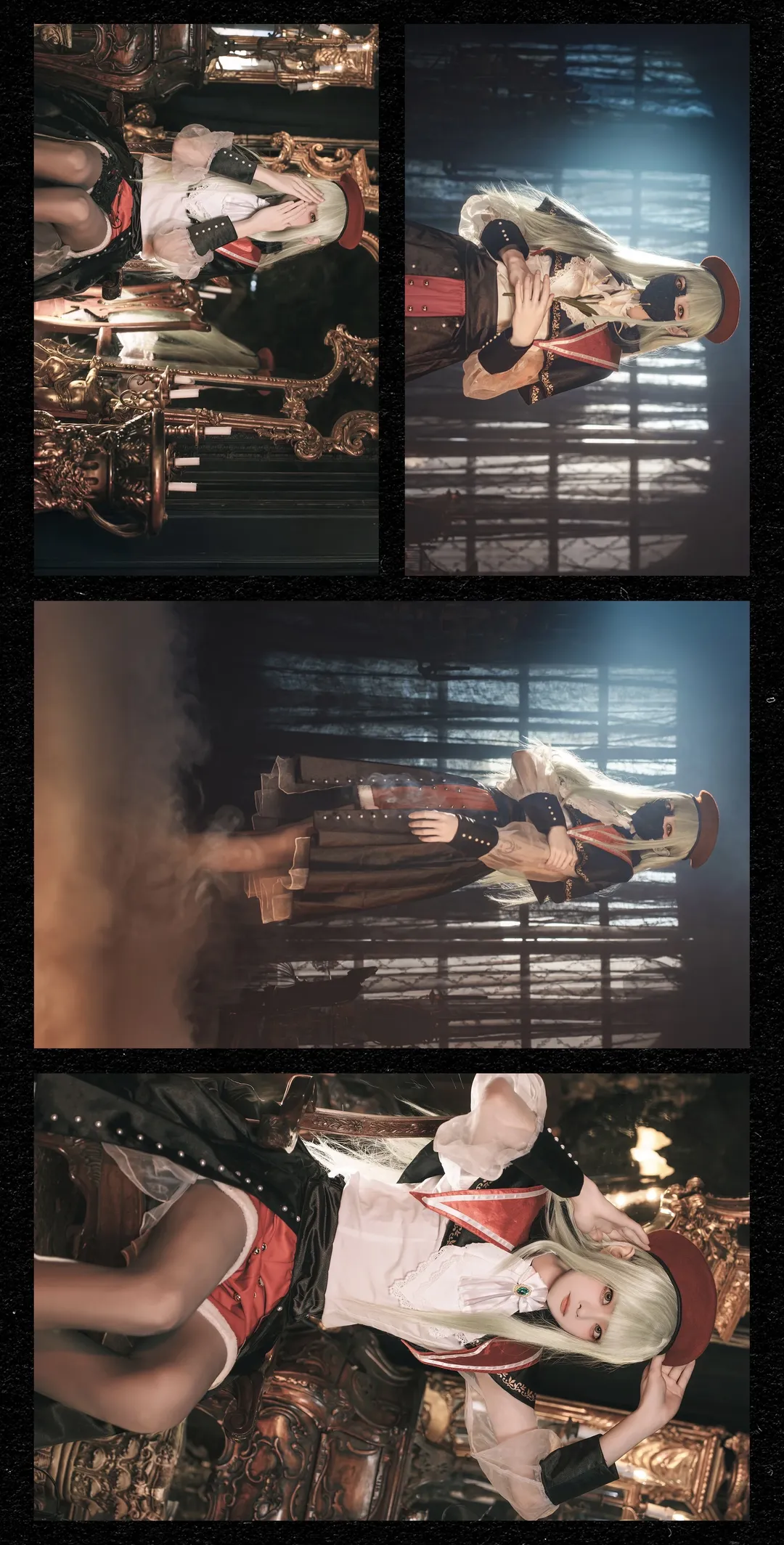 AveMujica, 哥特风, cosplay摄影, 颂乐人偶cos, 舞台剧感 - 第7张