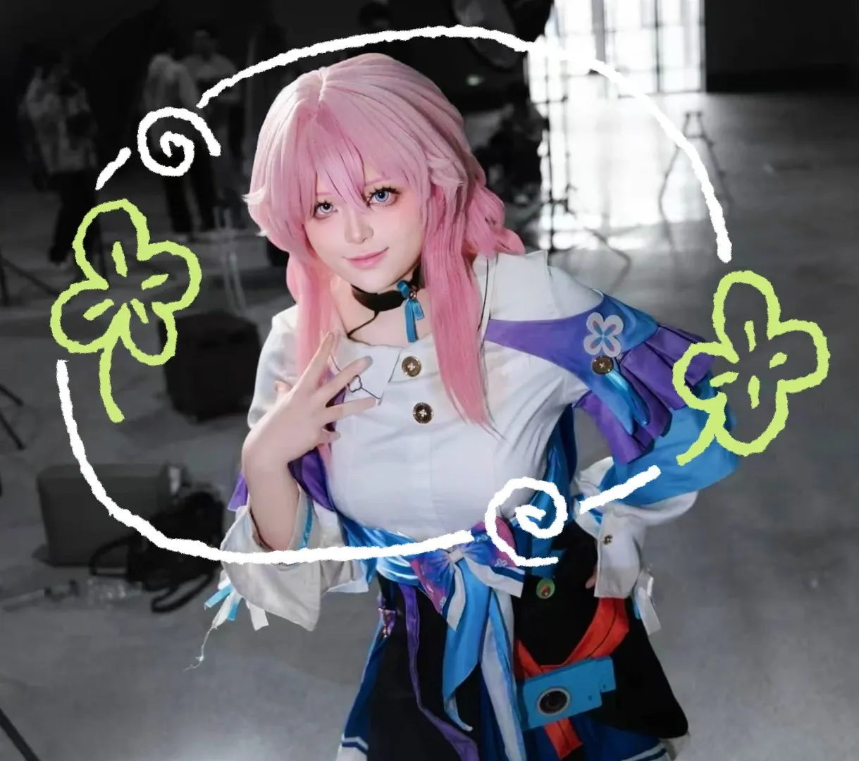 キャラクター再現, 写真作品, イベント写真, 軽快なスタイル, 落書きウォーターマーク - 2枚目