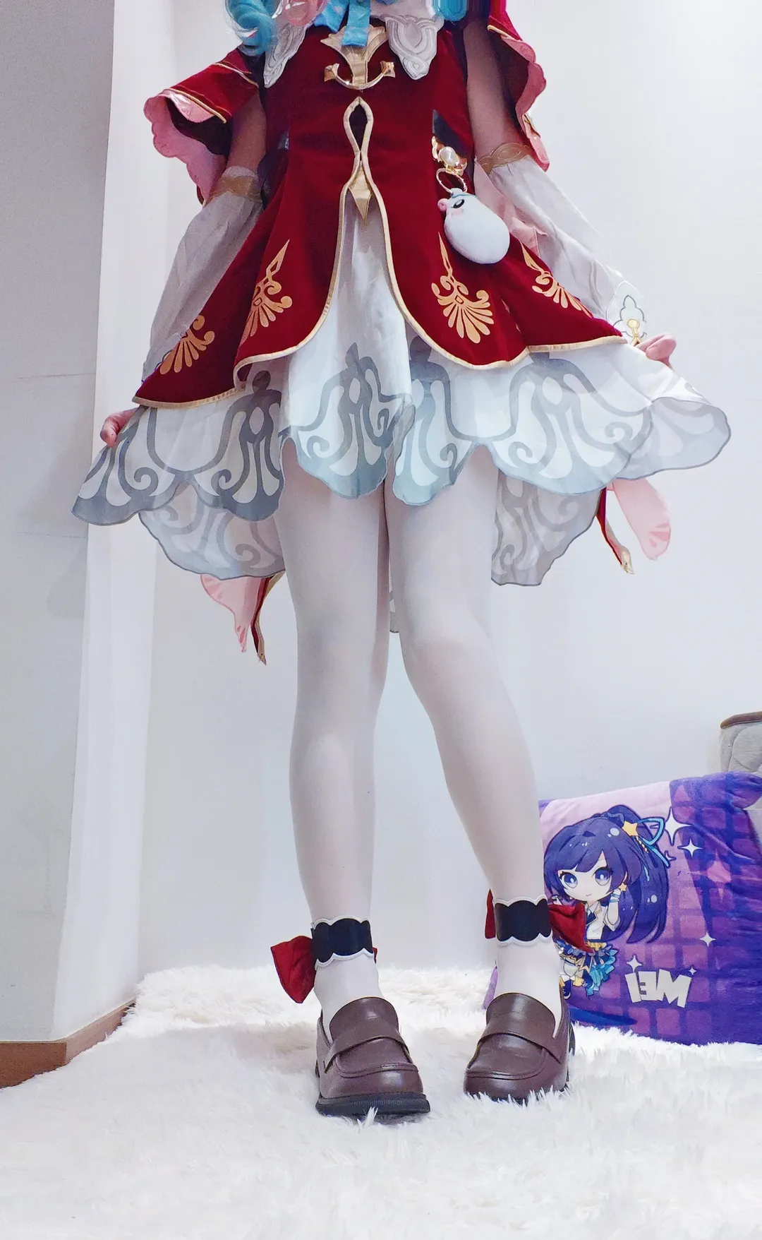 cosplay, 崩坏星穹铁道, 风堇cos, 白丝, 二次元穿搭