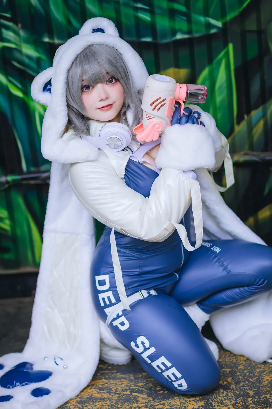 胜利女神妮姬, 二次元cos, cosplay摄影, 尼夫cos, 白熊外套 - 第2张