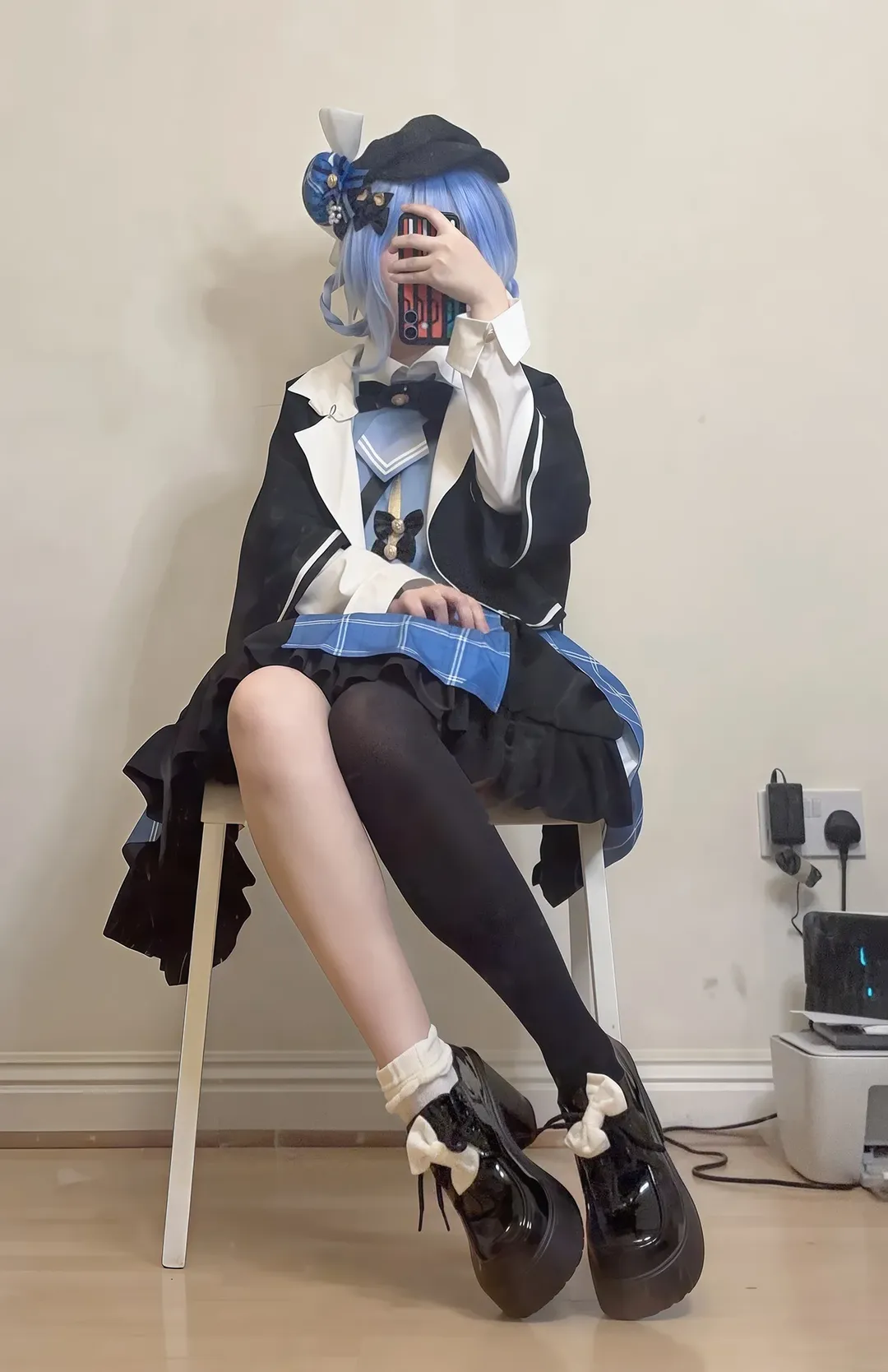 角色还原, 橘雪莉cos, 魔法少女的魔女审判, 学院风, 侦探风格 - 第1张