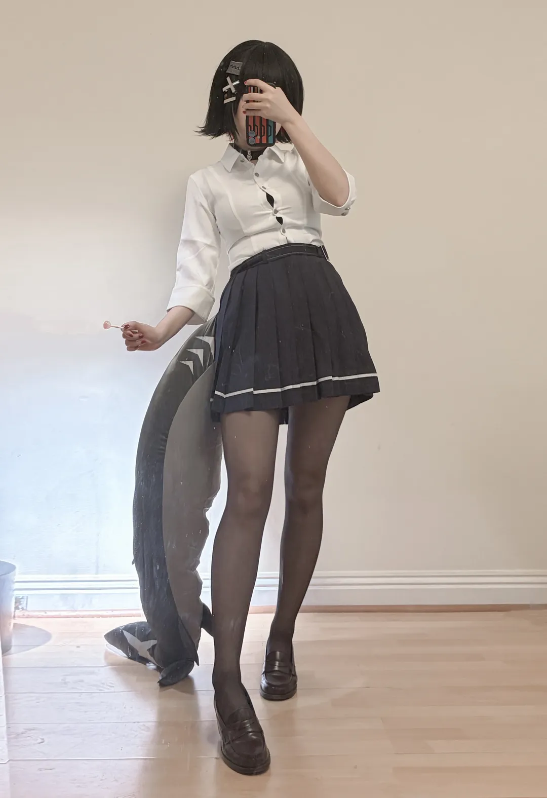 绝区零, cosplay, 艾莲乔cos, 鲨鱼妹, 反差穿搭 - 第3张