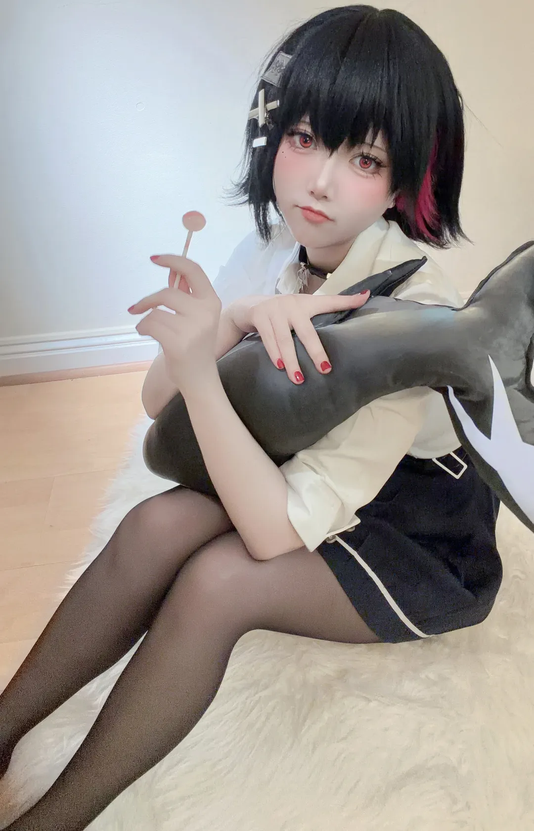 绝区零, cosplay, 艾莲乔cos, 鲨鱼妹, 反差穿搭 - 第4张