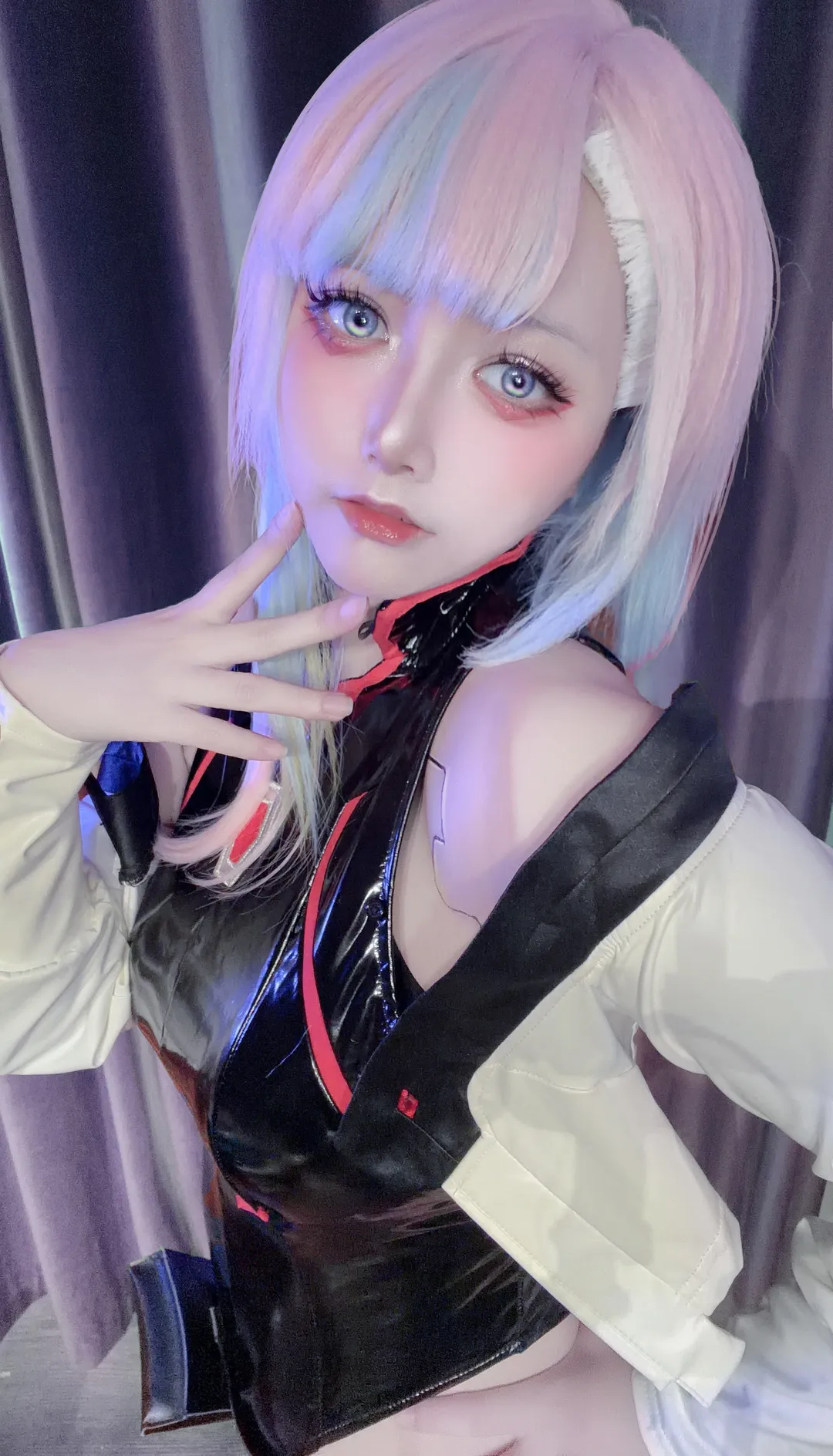 二次元cos, 露西cos, 賽博朋克邊緣行者, 賽博朋克cosplay, 邊緣行者cos