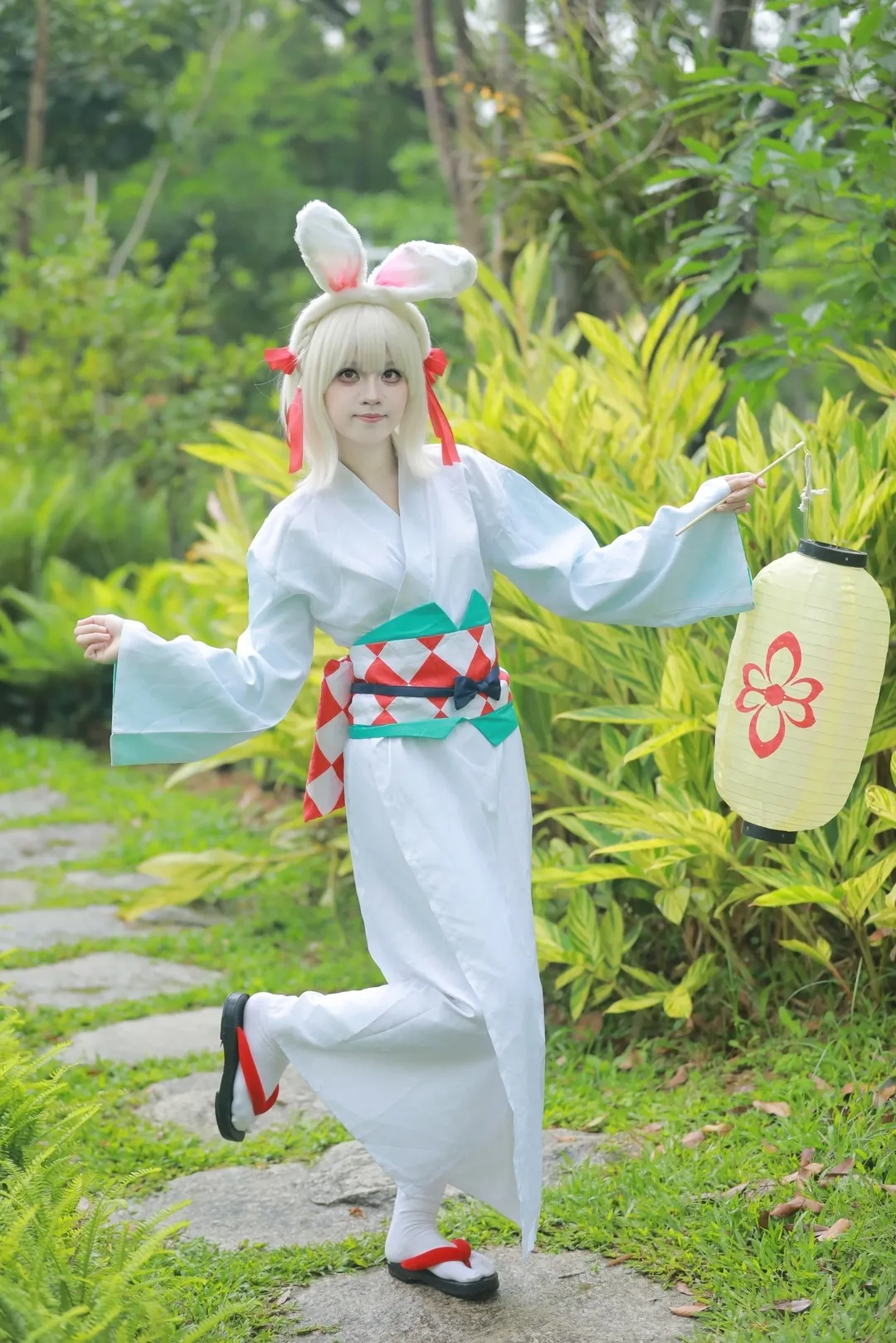 コスプレ撮影, 陰陽師, 山兎コスプレ, 東莞植物園, 和風ロケーション