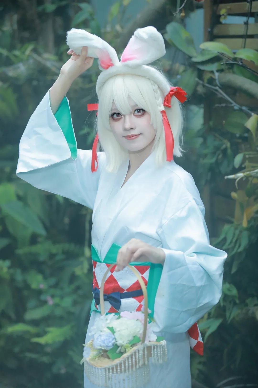 コスプレ撮影, 陰陽師, 山兎コスプレ, 東莞植物園, 和風ロケーション - 13枚目