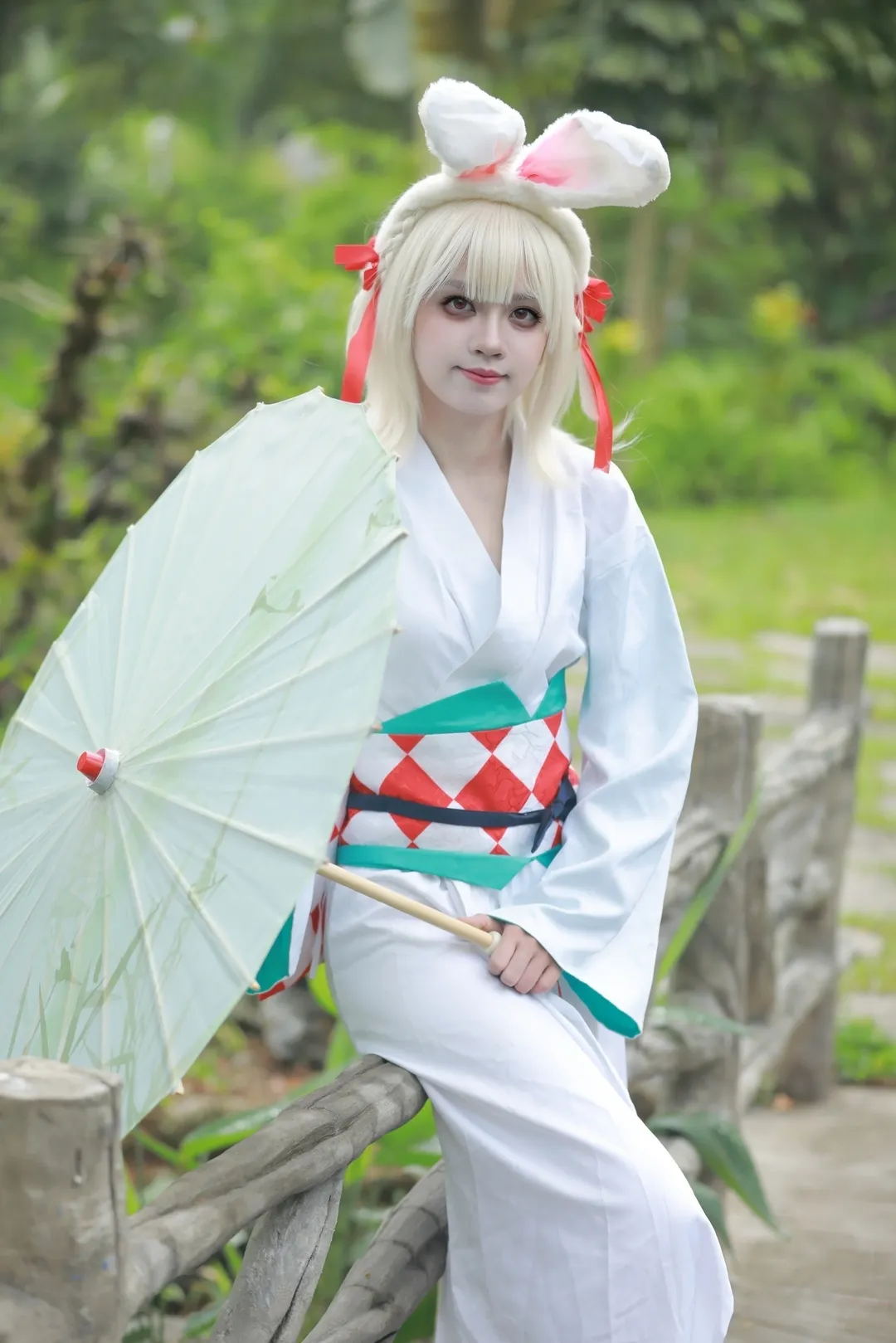コスプレ撮影, 陰陽師, 山兎コスプレ, 東莞植物園, 和風ロケーション - 3枚目