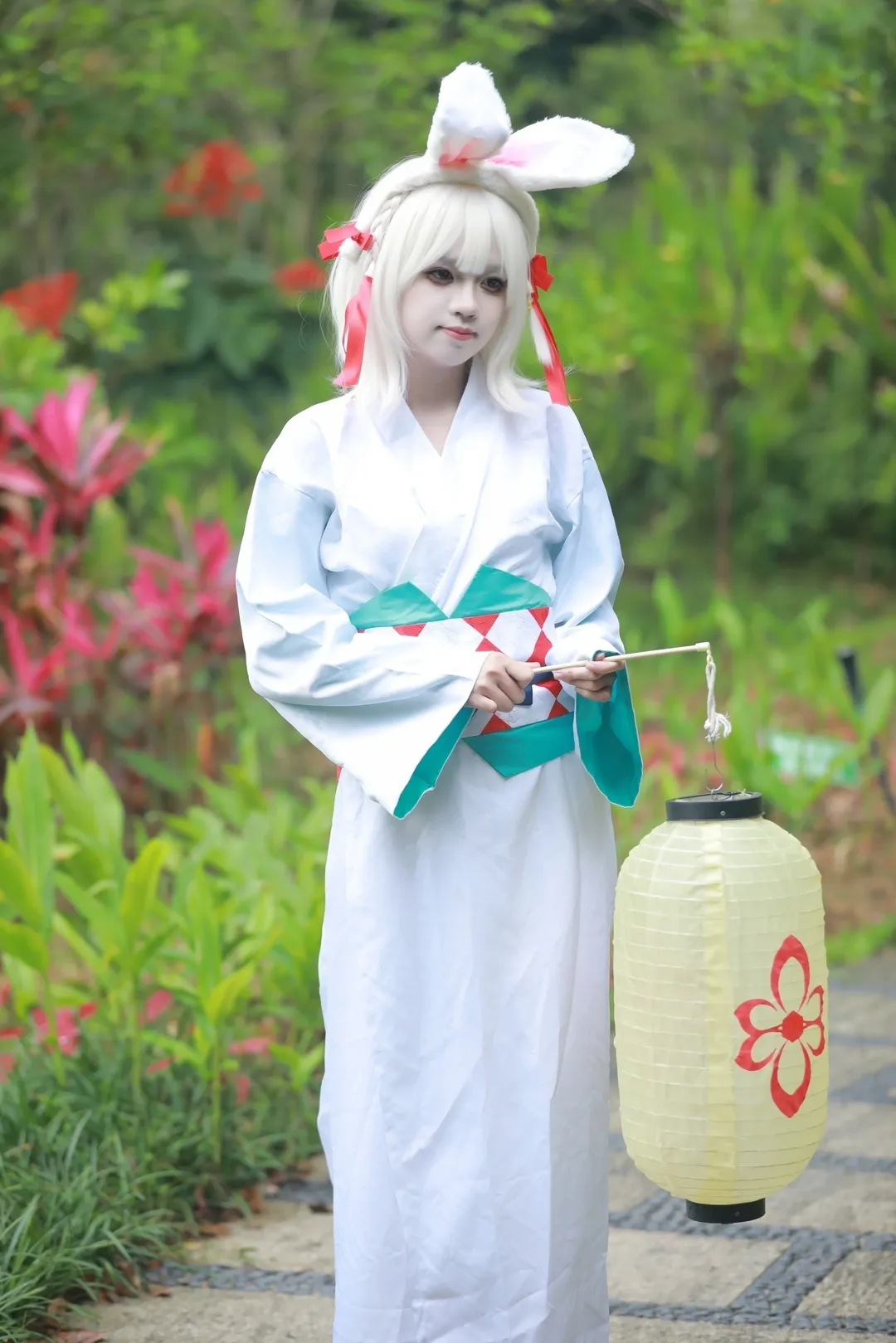 コスプレ撮影, 陰陽師, 山兎コスプレ, 東莞植物園, 和風ロケーション - 8枚目