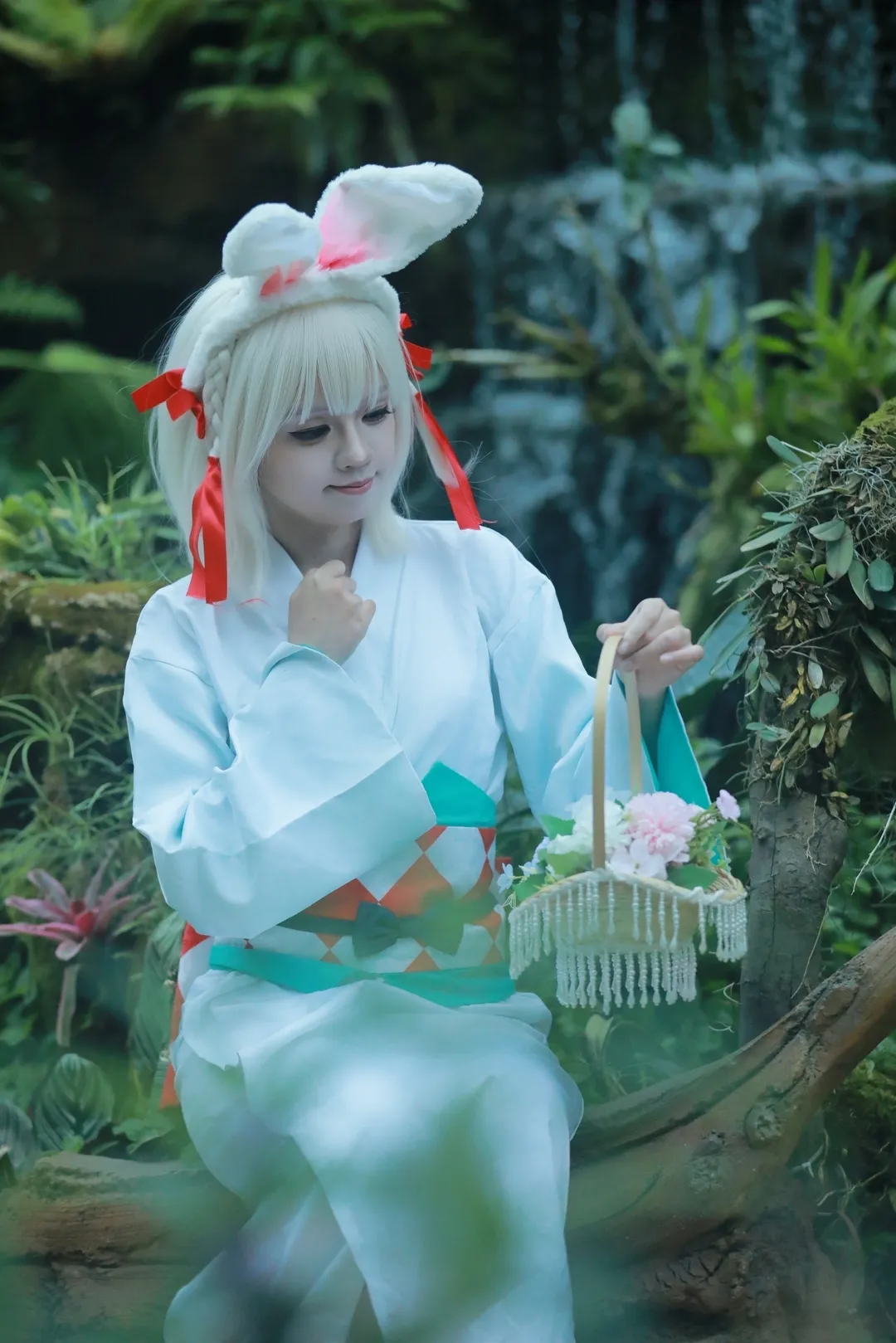 コスプレ撮影, 陰陽師, 山兎コスプレ, 東莞植物園, 和風ロケーション - 9枚目