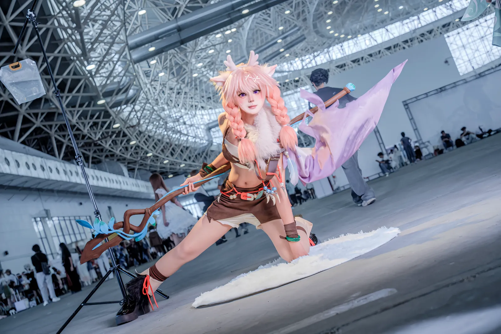 cosplay, 王者荣耀, 漫展场照, 瑶cos, 瑶妹 - 第1张