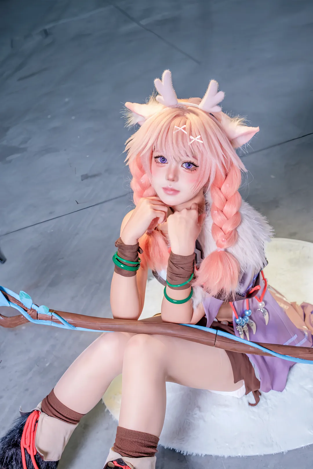 cosplay, 王者荣耀, 漫展场照, 瑶cos, 瑶妹 - 第3张