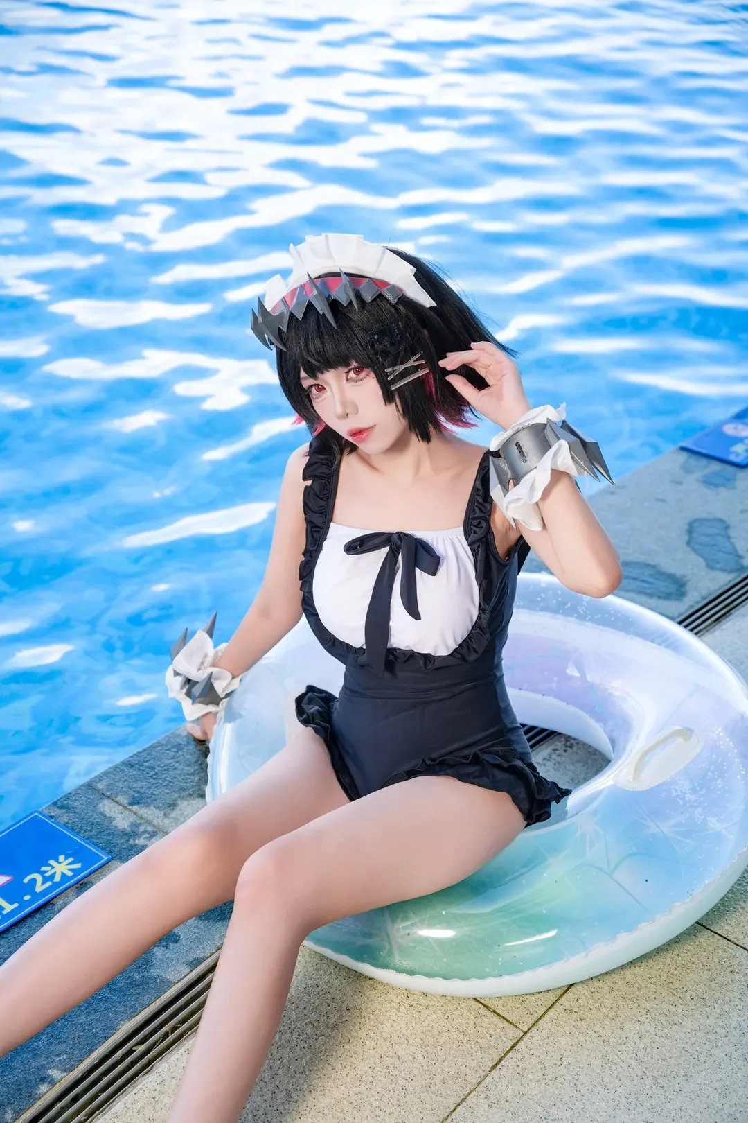 绝区零, 艾莲乔cos, 夏日泳装, cosplay摄影, 二次元外景 - 第5张