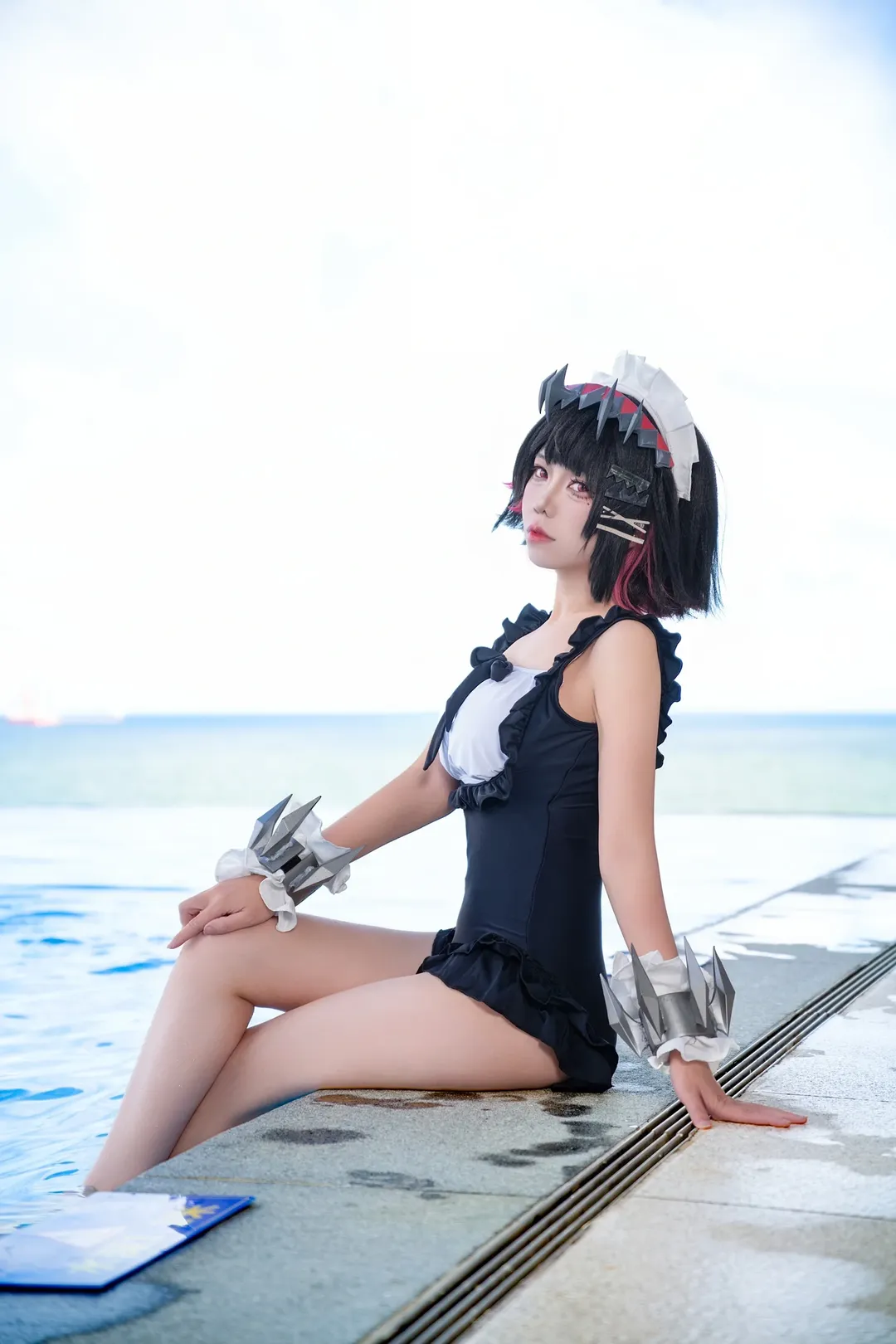 绝区零, 艾莲乔cos, 夏日泳装, cosplay摄影, 二次元外景 - 第6张