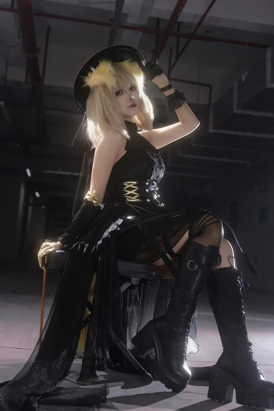 Convention photo, Firefly ACG Expo, Arknights, Misumi Uika cosplay, Caged Singer - Image 5