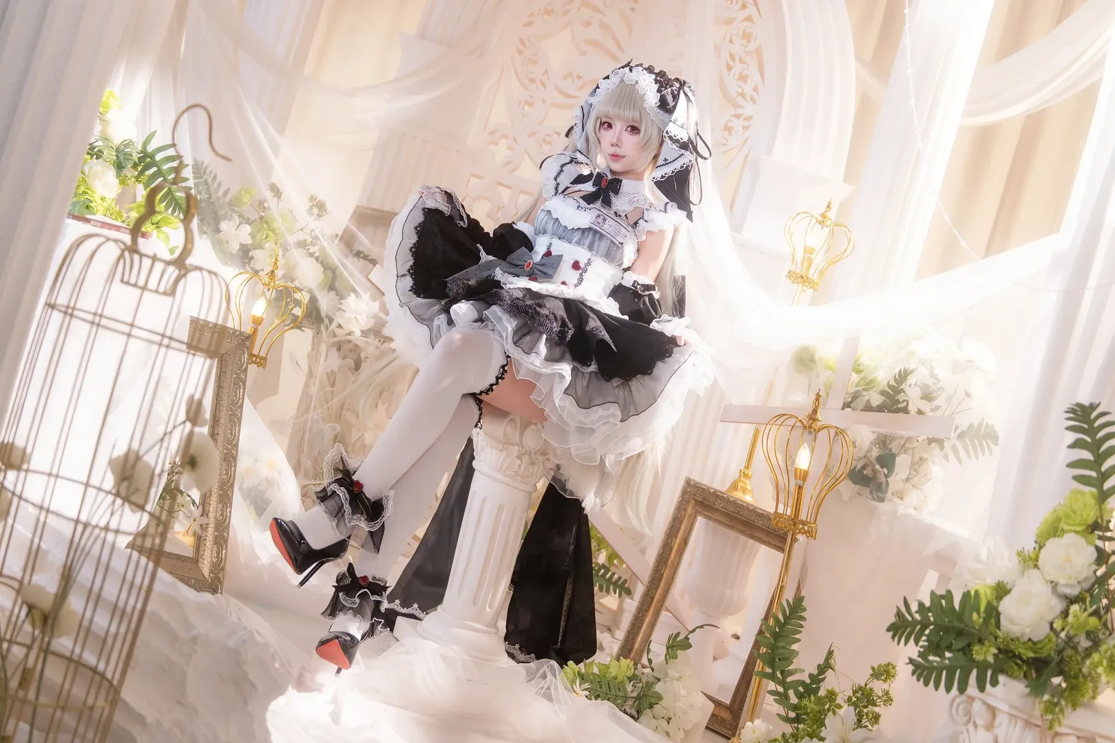 角色扮演, 二次元摄影, 碧蓝航线, 女仆装, 可畏cos - 第6张