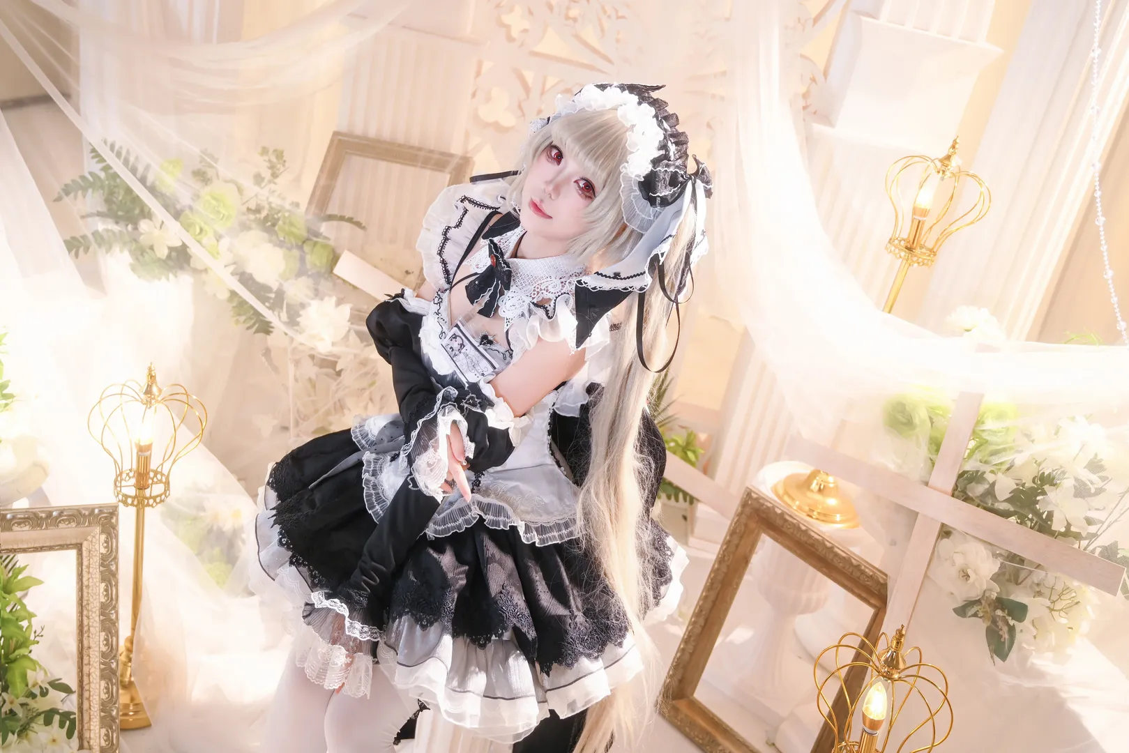 角色扮演, 二次元摄影, 碧蓝航线, 女仆装, 可畏cos - 第7张