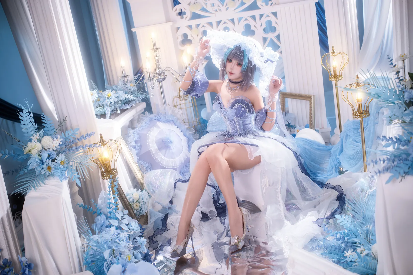 二次元摄影, 柴郡cos, 碧蓝航线, cosplay穿搭, 柴郡废稿 - 第2张