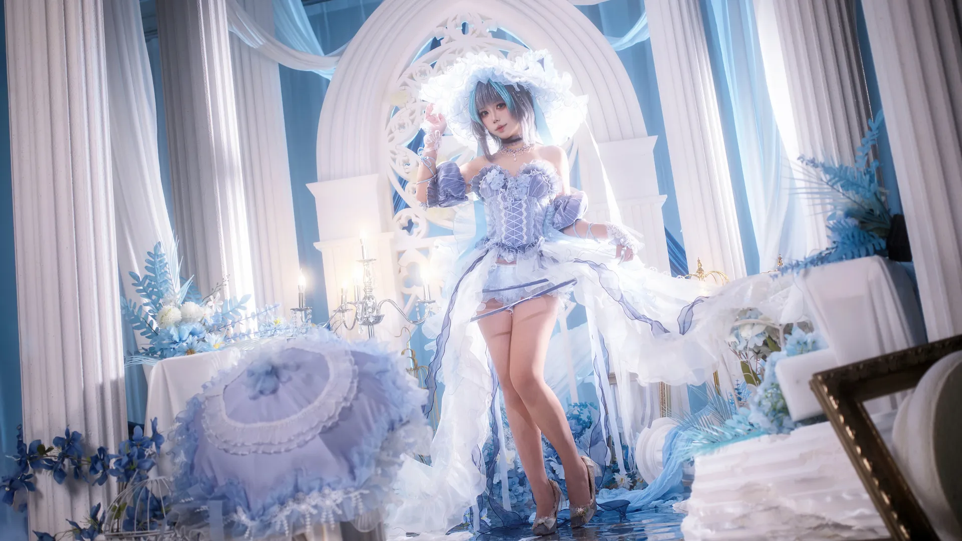 二次元摄影, 柴郡cos, 碧蓝航线, cosplay穿搭, 柴郡废稿 - 第5张