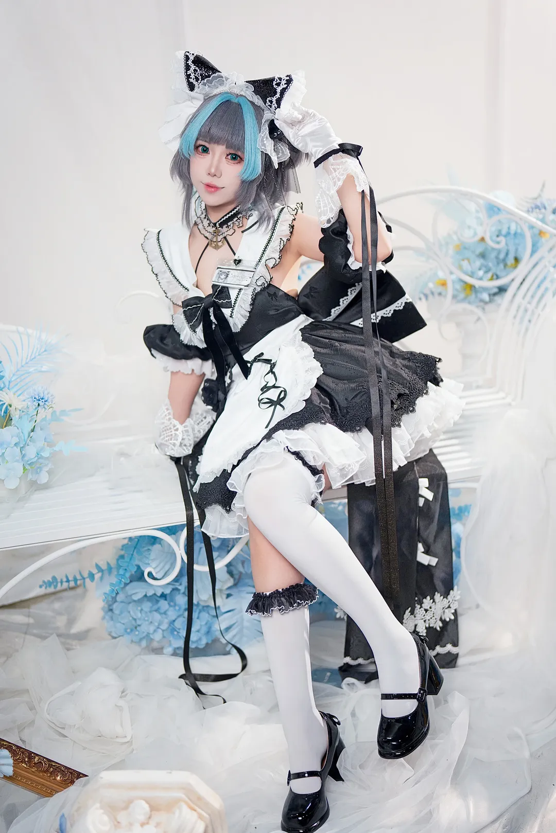 柴郡cos, 碧蓝航线, 萤火虫漫展, 二次元场照, 女仆装cosplay - 第3张