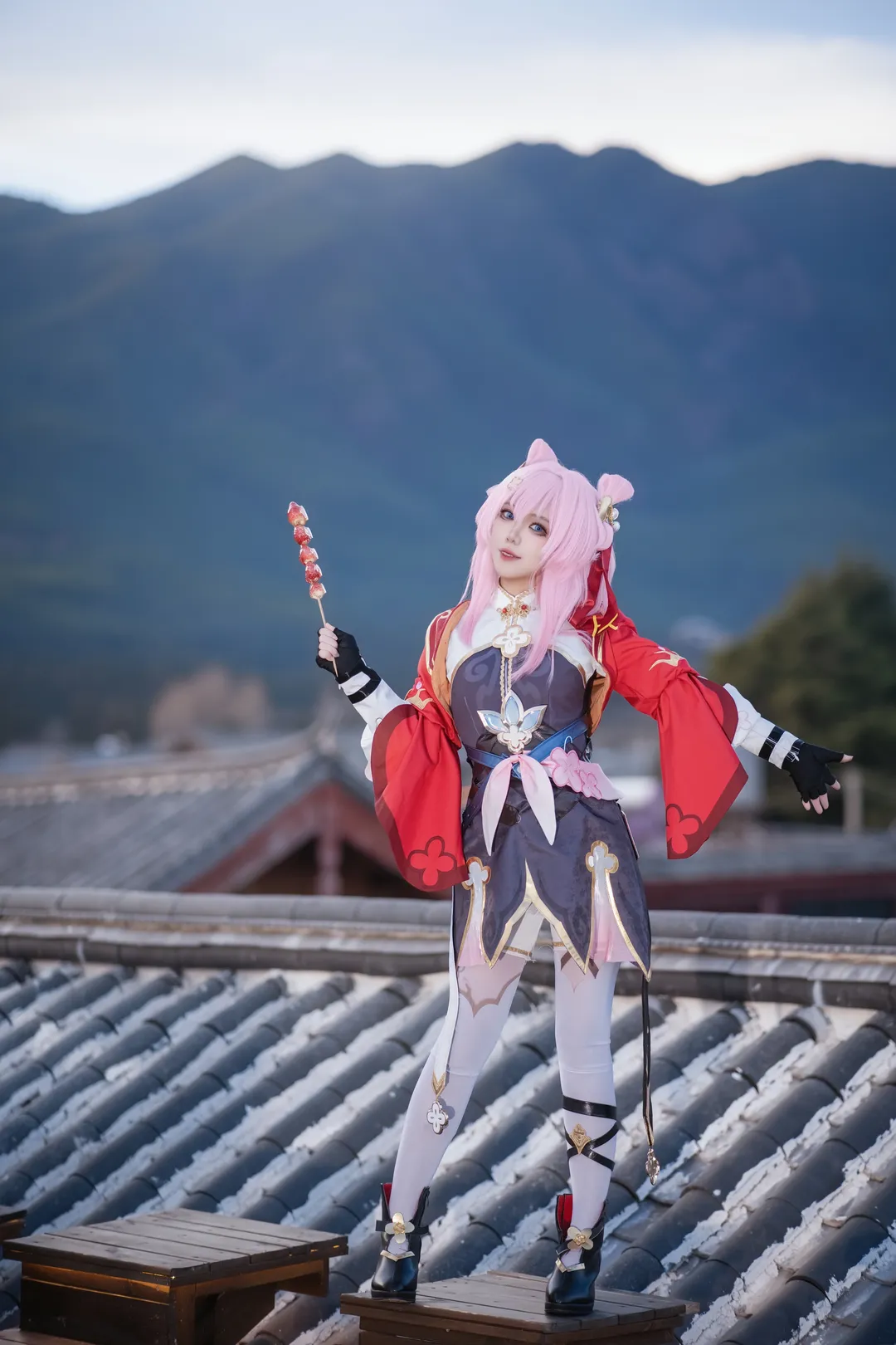 崩壊：スターレイル, 三月なのか コスプレ, コスプレ撮影, 麗江での旅行撮影, 仙舟コスプレ - 3枚目