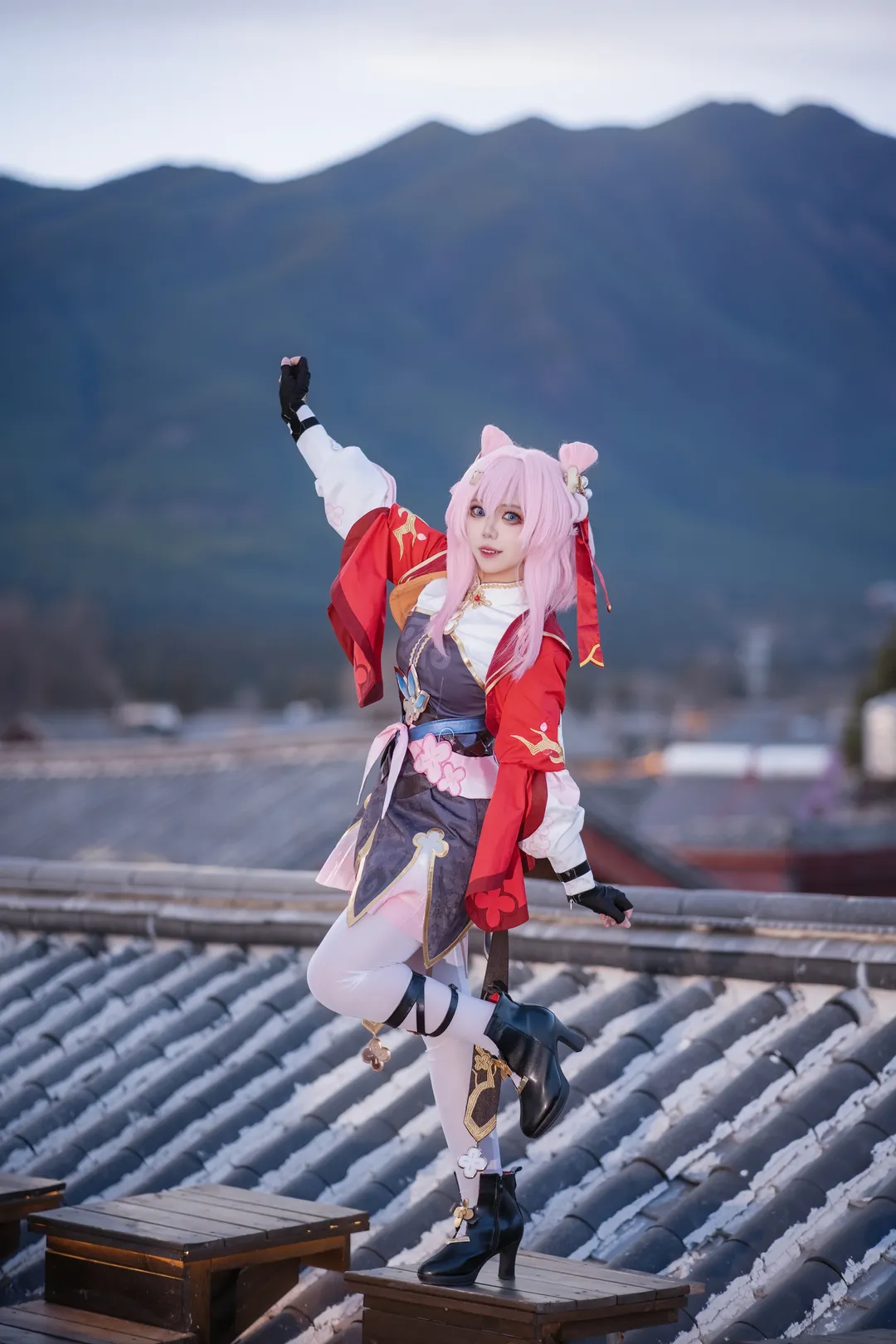 崩壊：スターレイル, 三月なのか コスプレ, コスプレ撮影, 麗江での旅行撮影, 仙舟コスプレ - 6枚目