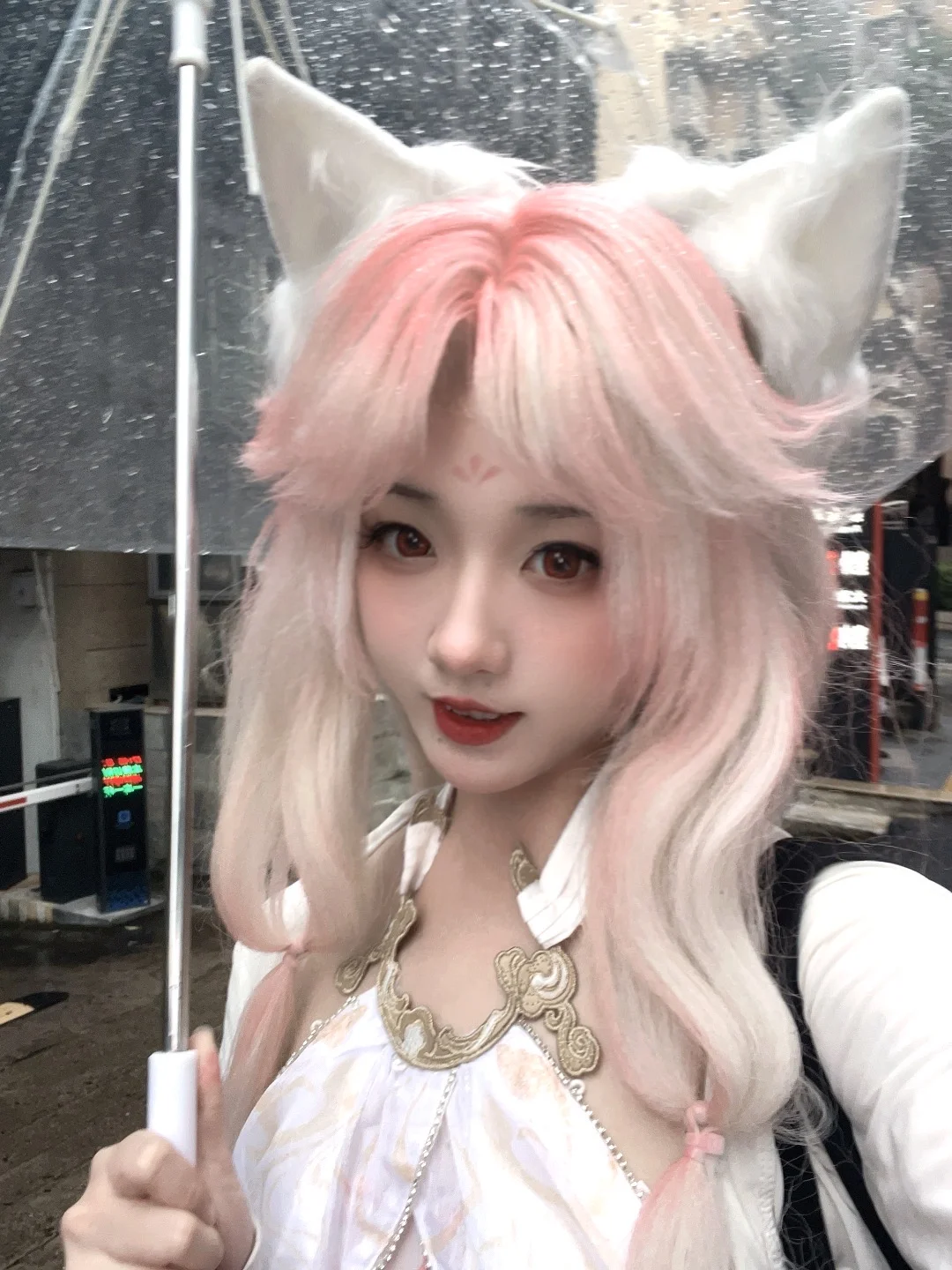 角色还原, 氛围感, 玉玲珑cos, 永劫无间, 外景拍摄