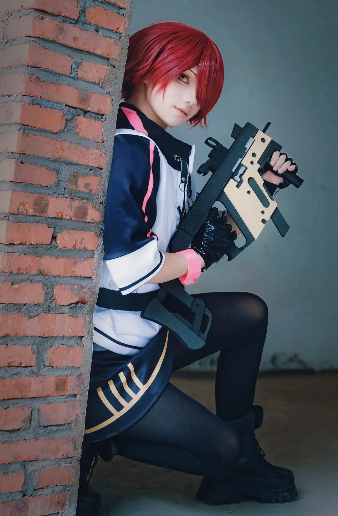 外景拍摄, 明日方舟, 红发角色, cosplay摄影, 能天使cos - 第10张