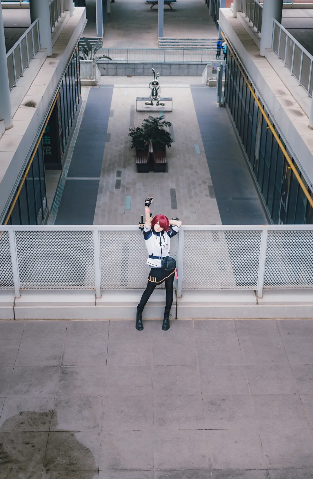 外景拍摄, 明日方舟, 红发角色, cosplay摄影, 能天使cos - 第13张