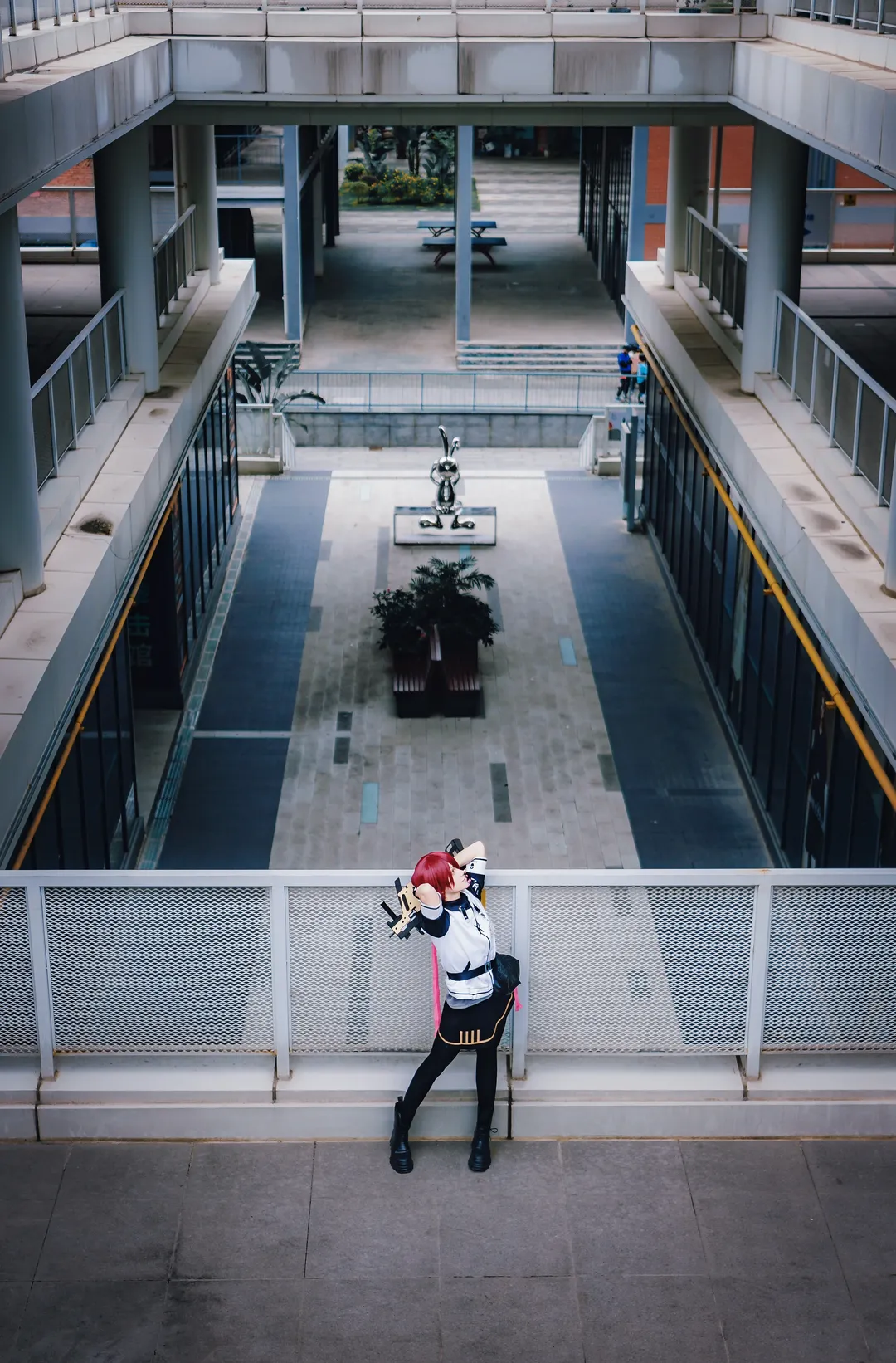 外景拍摄, 明日方舟, 红发角色, cosplay摄影, 能天使cos - 第15张
