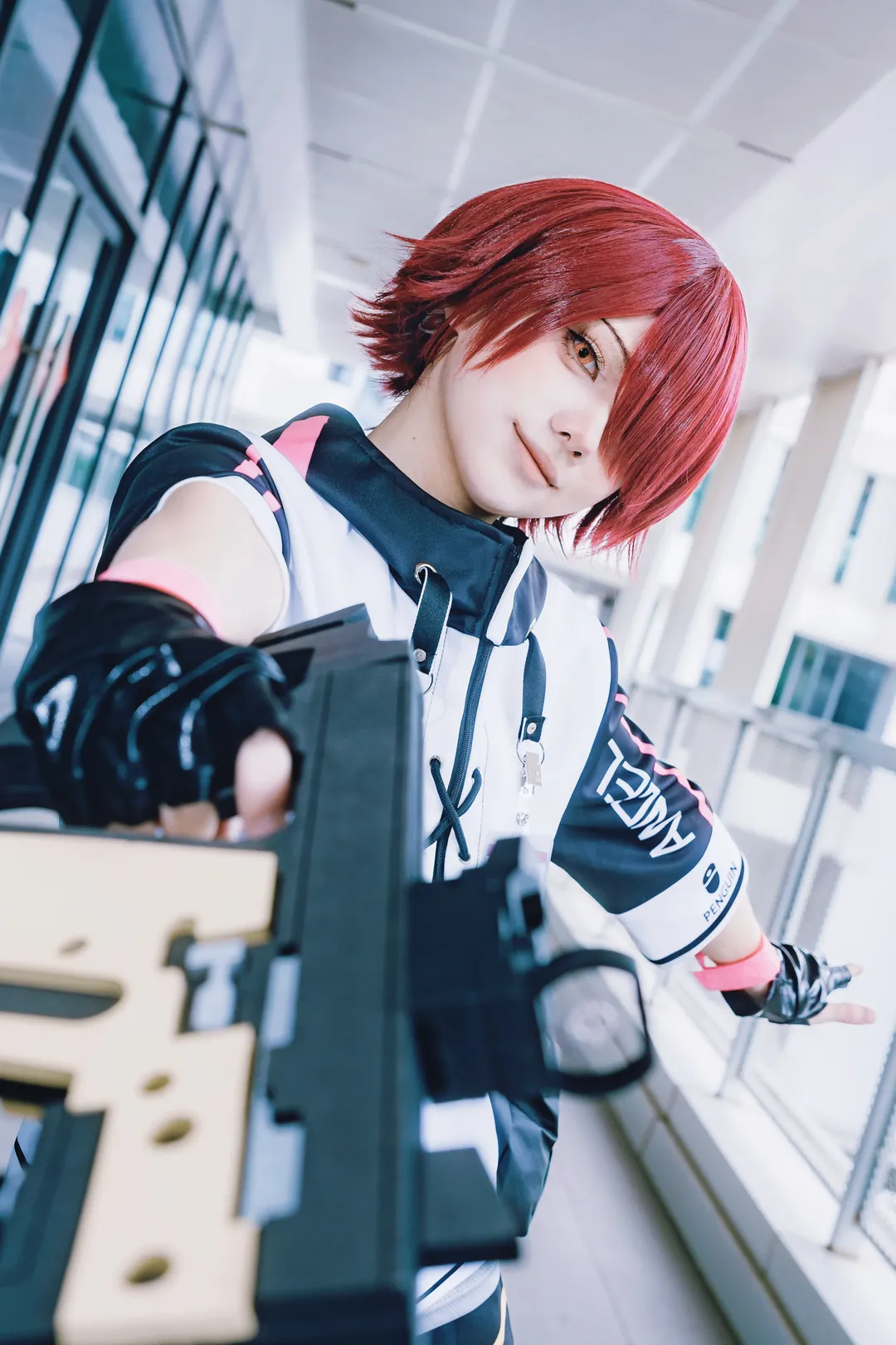 外景拍摄, 明日方舟, 红发角色, cosplay摄影, 能天使cos - 第4张