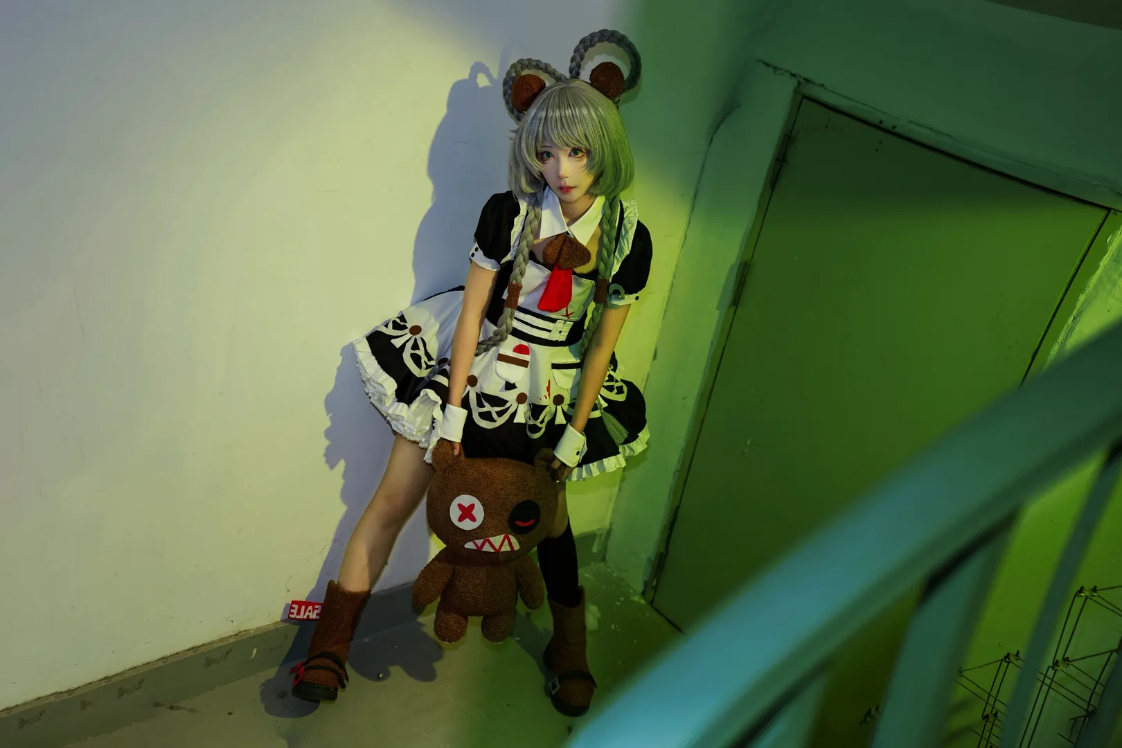 洛天依cos, cosplay正片, 中V, 红坊熊, 暗黑风 - 第7张