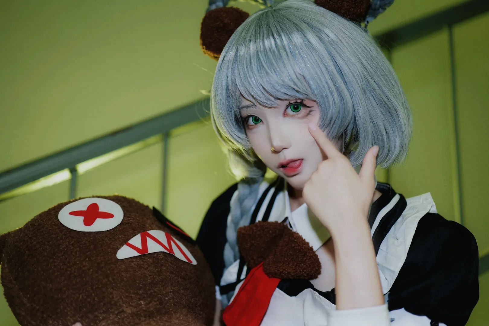 洛天依cos, cosplay正片, 中V, 红坊熊, 暗黑风 - 第9张