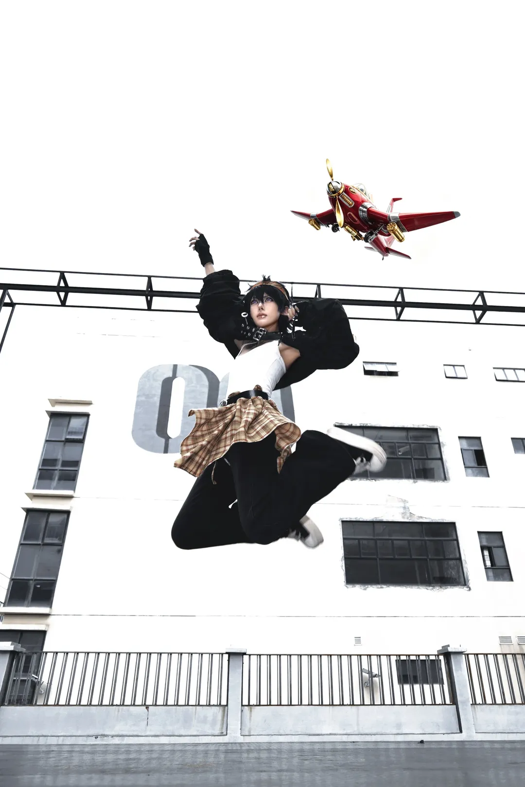 角色扮演, Cosplay分享, 纳兰迦cos, jojo的奇妙冒险 黄金之风, 机车街拍 - 第15张