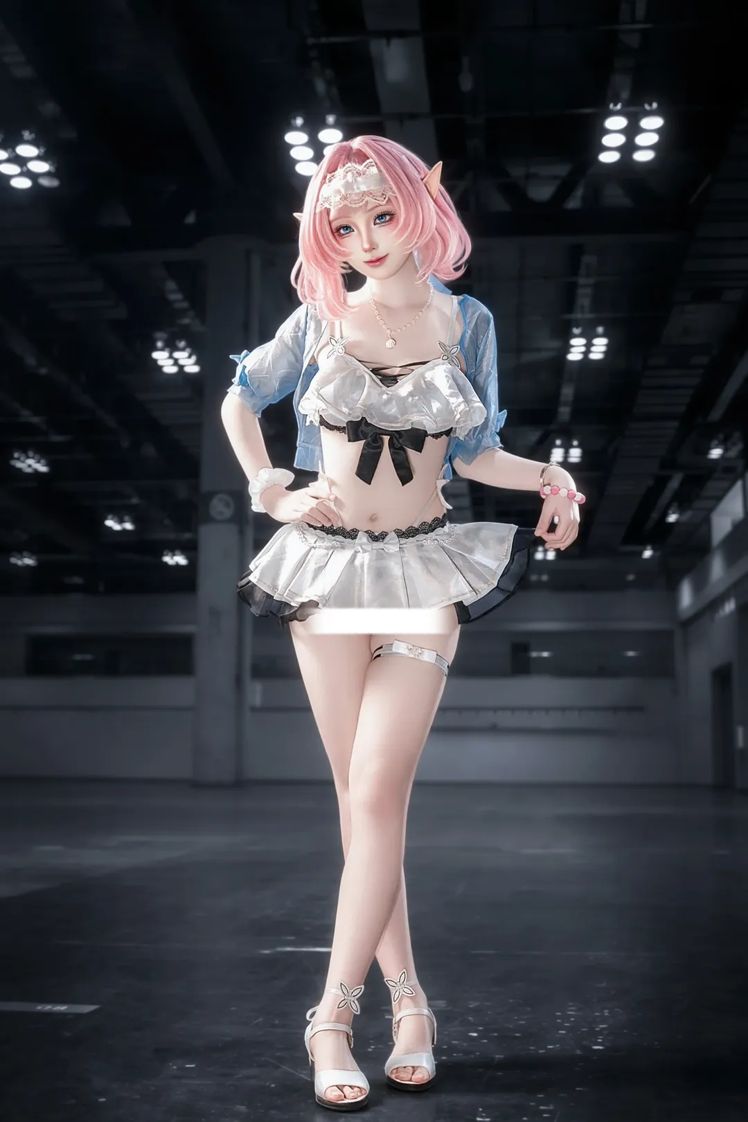 爱莉希雅cos, 崩坏三, 二次元cos, cosplay场照, 爱莉希雅泳装