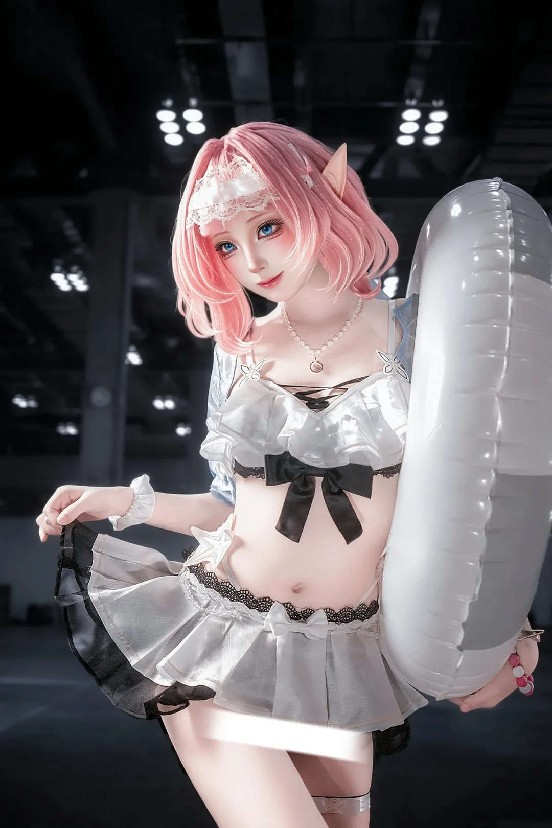 爱莉希雅cos, 崩坏三, 二次元cos, cosplay场照, 爱莉希雅泳装 - 第2张