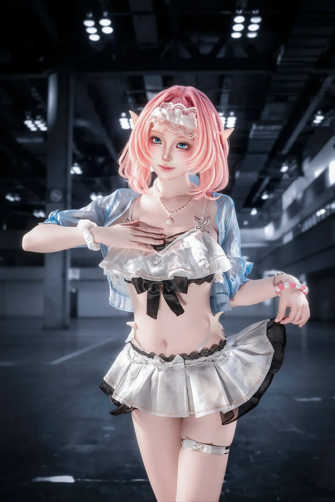 爱莉希雅cos, 崩坏三, 二次元cos, cosplay场照, 爱莉希雅泳装 - 第3张