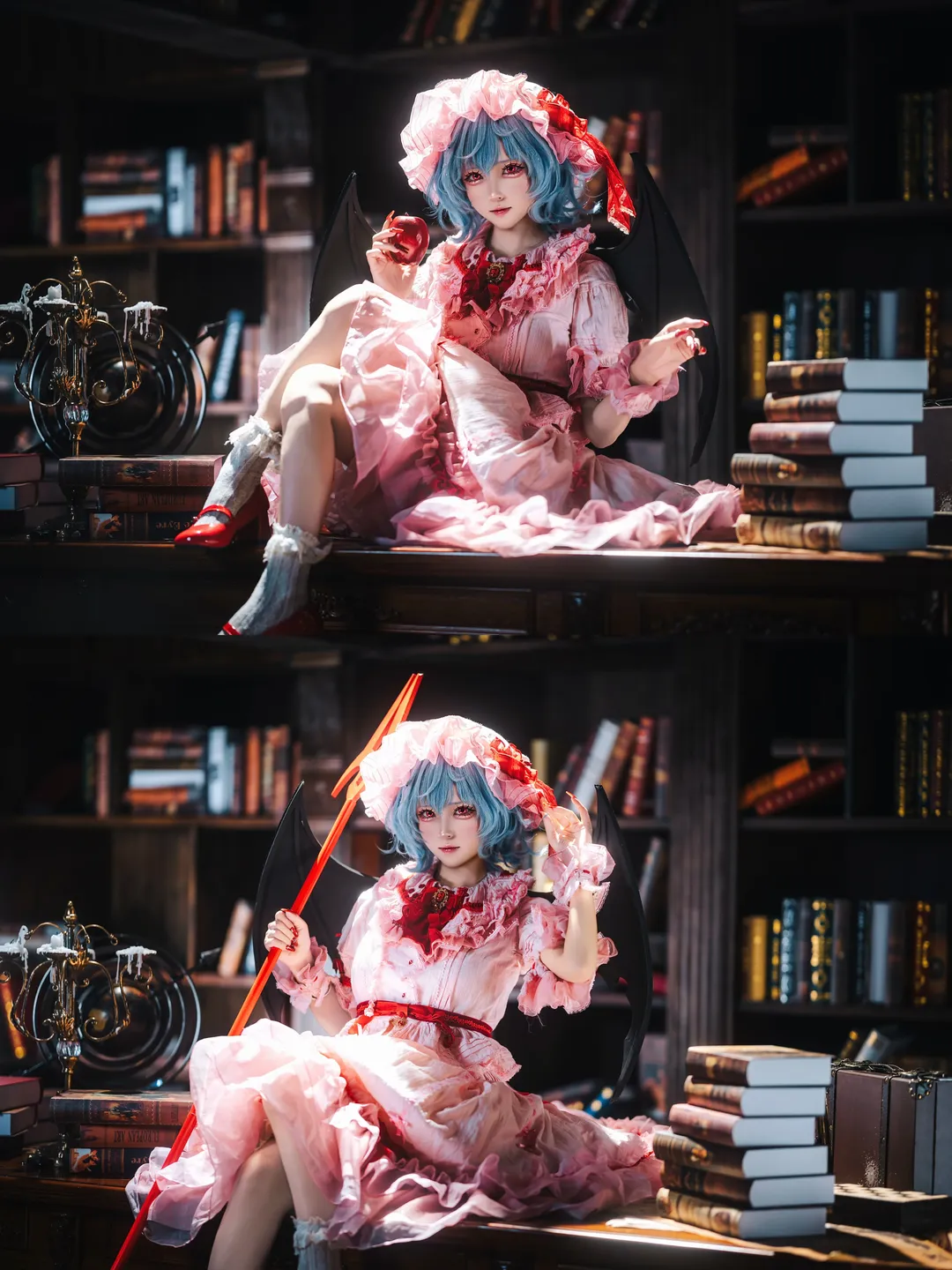 东方Project, 蕾米莉亚cos, 红魔馆, cosplay摄影, 吸血鬼 - 第9张