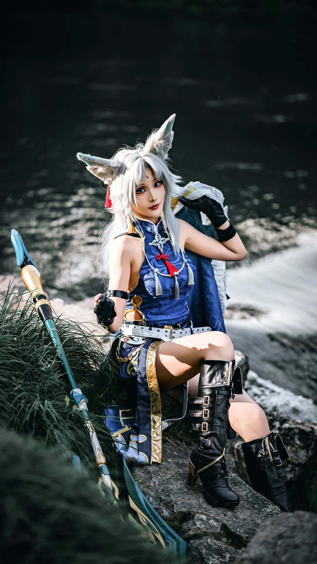 崩坏星穹铁道, 二次元cos, 飞霄cos, cosplay摄影, 竹林外景 - 第7张