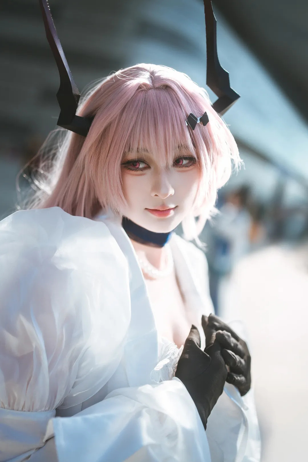 明日方舟, 漫展攝影, Cosplay分享, 特蕾西亞cos, 魔王禮服
