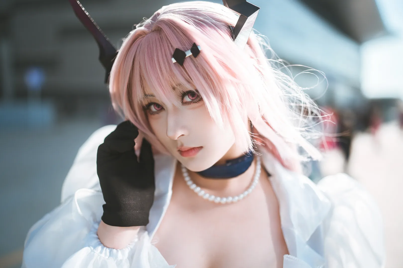 明日方舟, 漫展摄影, Cosplay分享, 特蕾西亚cos, 魔王礼服 - 第3张