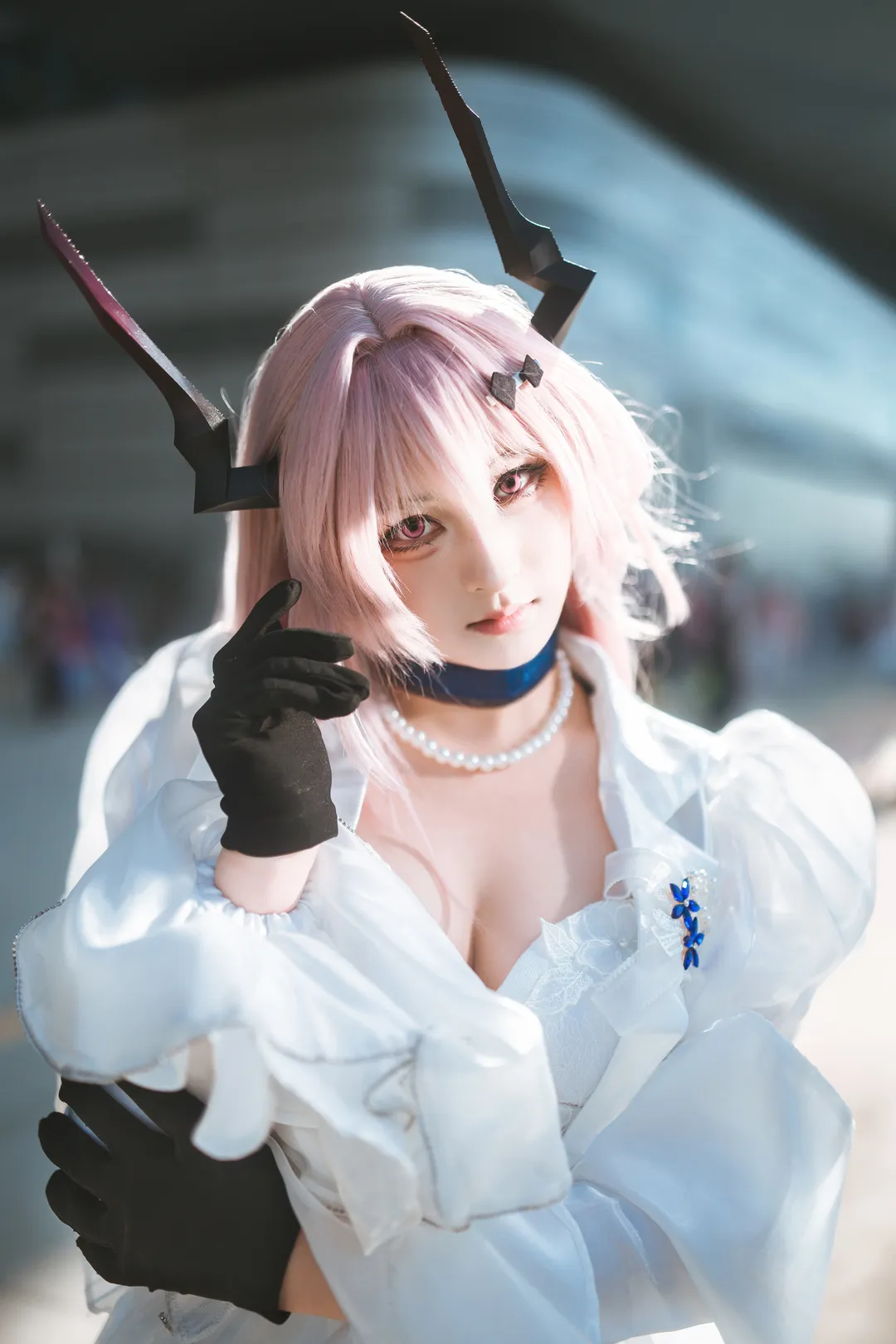 明日方舟, 漫展摄影, Cosplay分享, 特蕾西亚cos, 魔王礼服 - 第6张