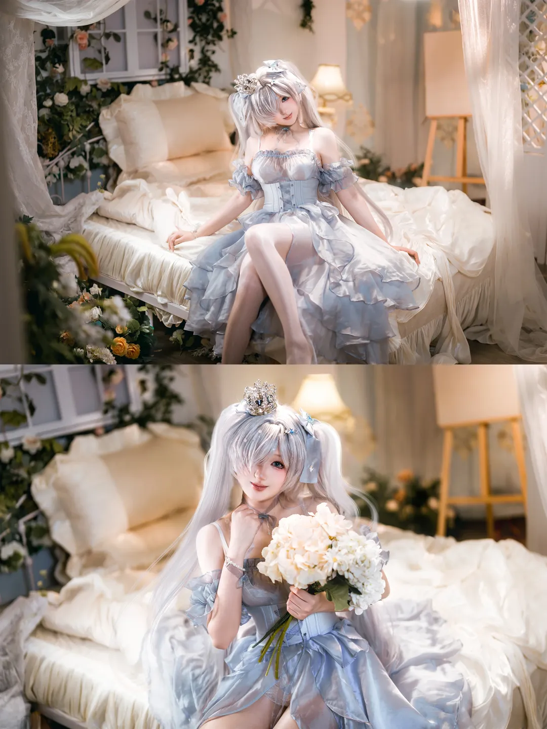 灰姑娘cos, NIKKE胜利女神, 妮姬cosplay, 花房人像摄影, 二次元cos服 - 第1张