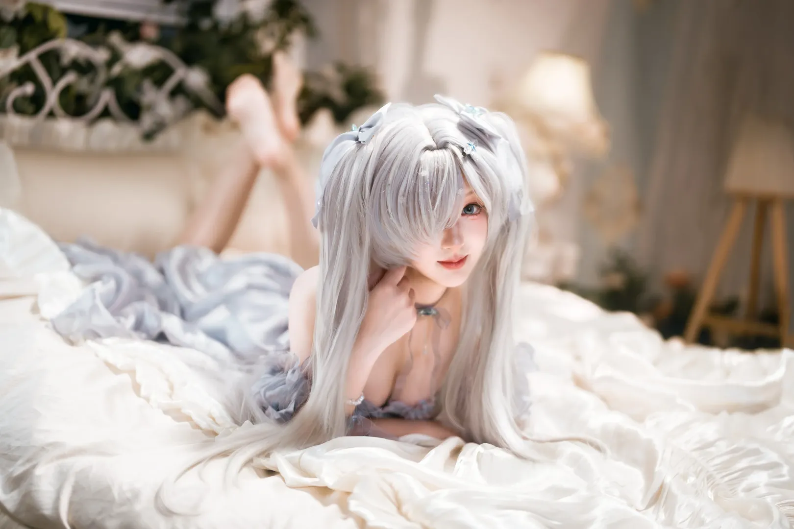 灰姑娘cos, NIKKE胜利女神, 妮姬cosplay, 花房人像摄影, 二次元cos服