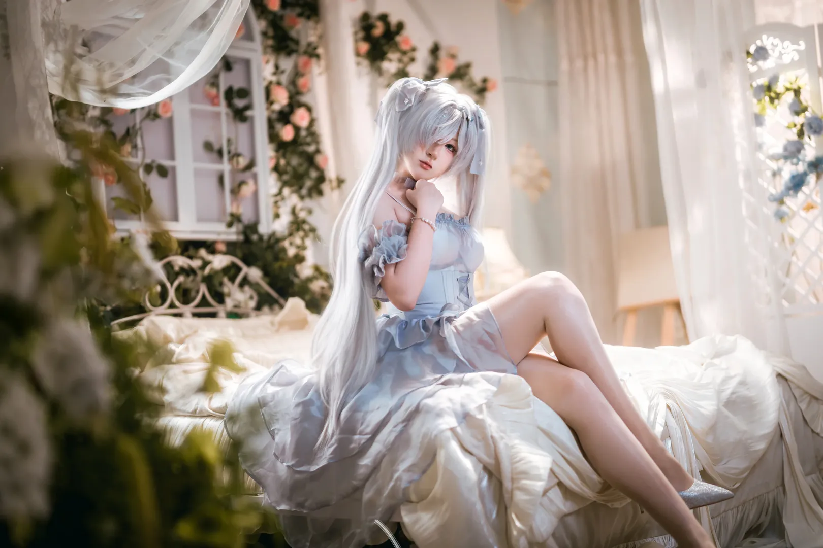 灰姑娘cos, NIKKE胜利女神, 妮姬cosplay, 花房人像摄影, 二次元cos服 - 第3张
