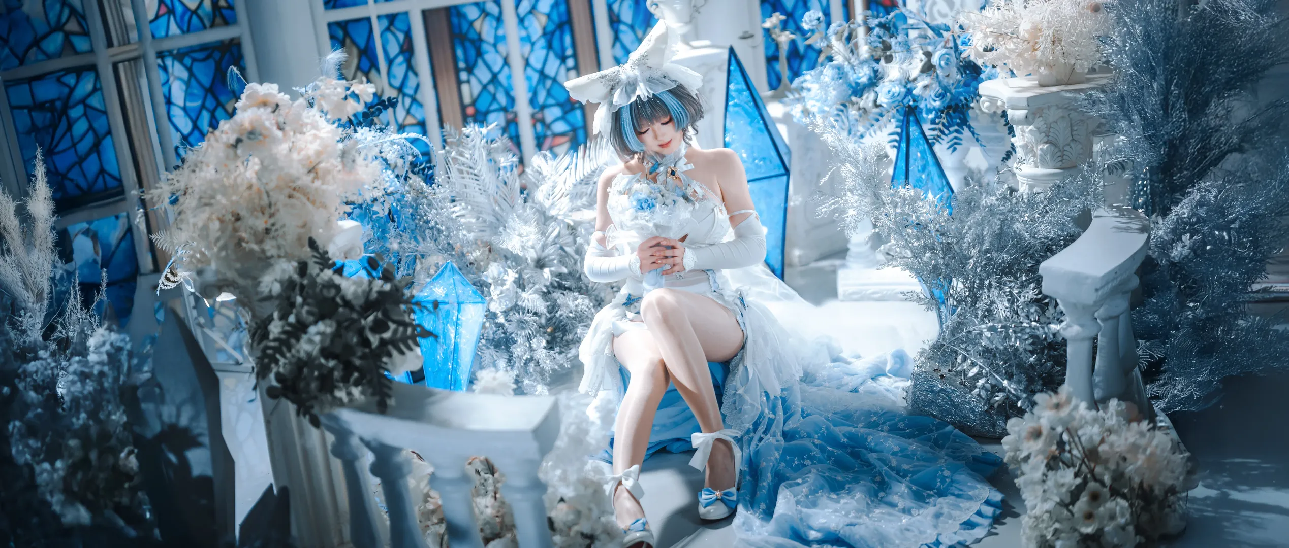 チェシャー コスプレ, アズールレーン, 誓約花嫁, コスプレ撮影, ソニー α7 V