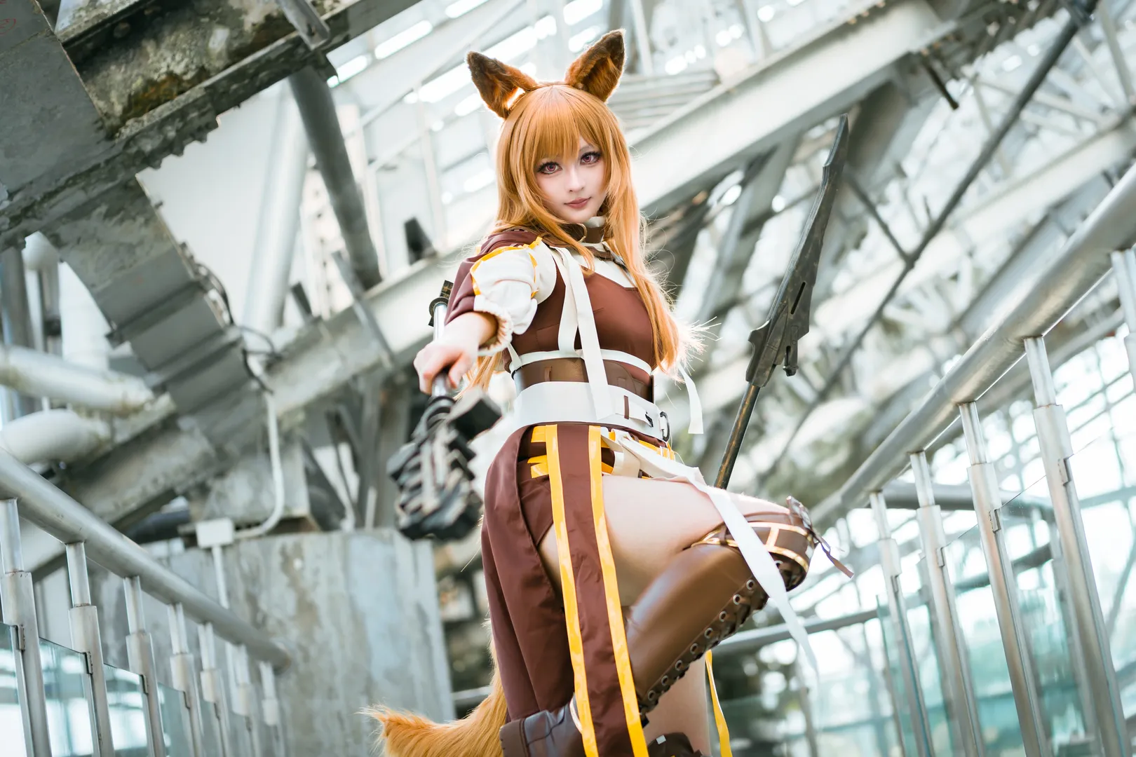cos正片, 二次元cosplay, 明日方舟, 工业风摄影, 刻俄柏cos - 第5张