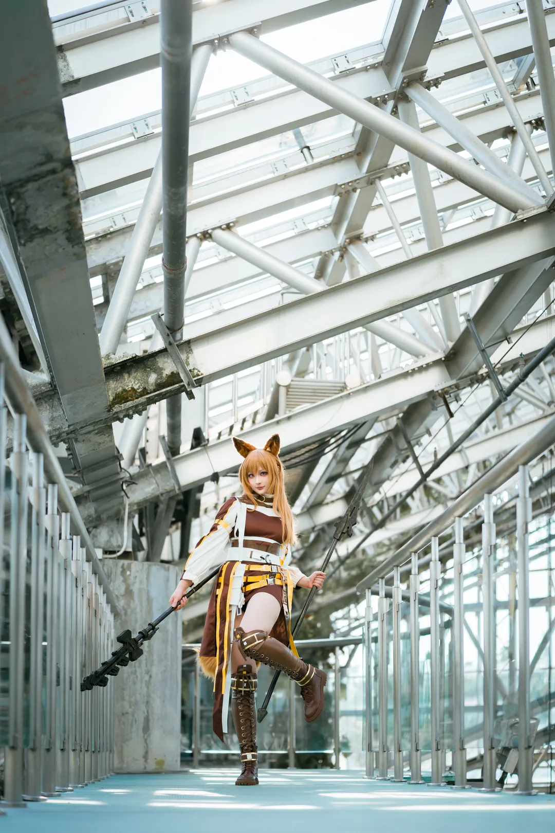 cos正片, 二次元cosplay, 明日方舟, 工业风摄影, 刻俄柏cos - 第6张