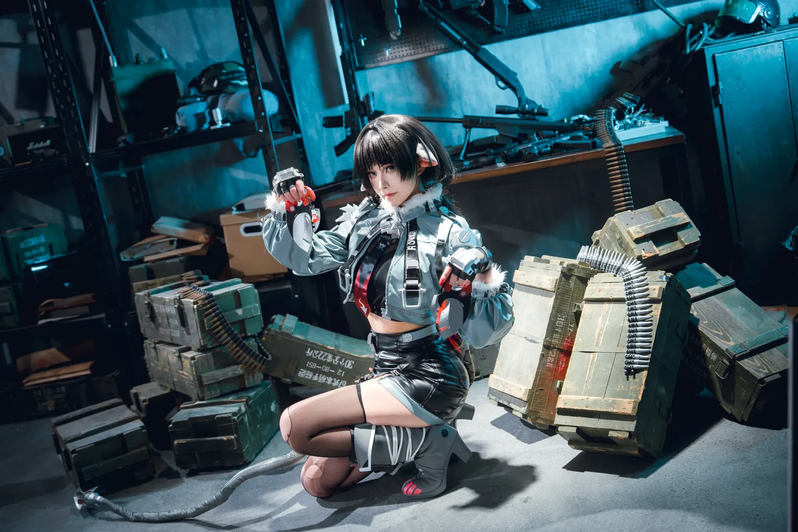 ゼンレスゾーンゼロ, 二次元コスプレ, タクティカルスタイル, ジェーン・ドゥコスプレ, 武器庫 - 4枚目