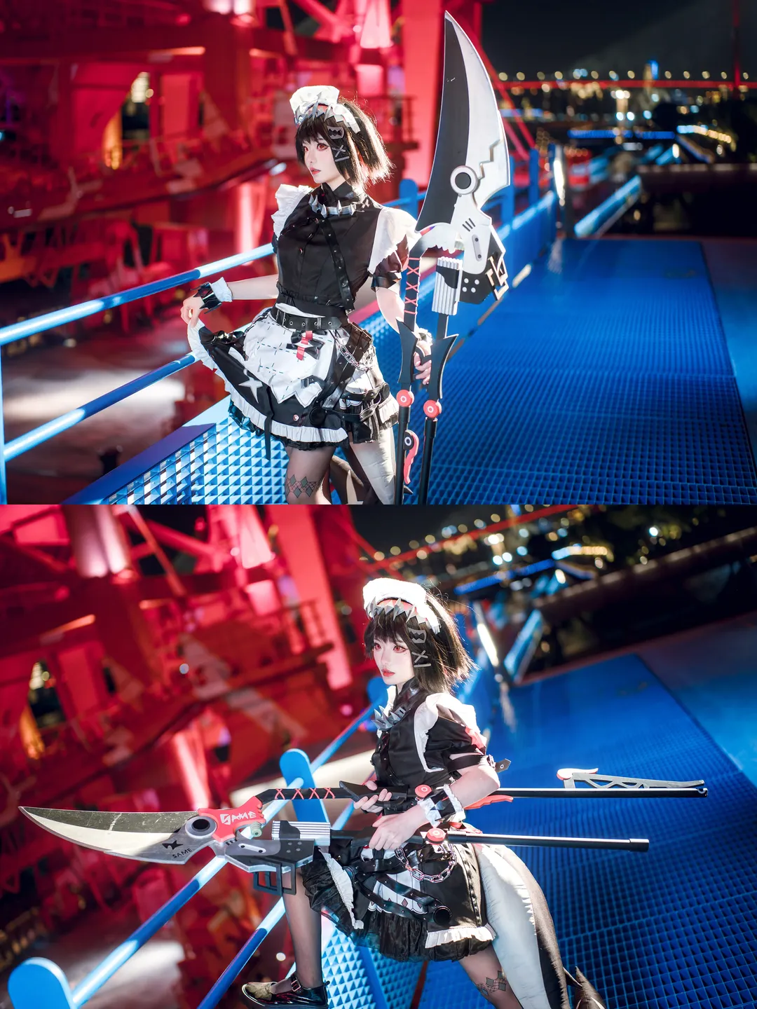 ゼンレスゾーンゼロ, 二次元コスプレ, サメちゃんコスプレ, エレン・ジョー コスプレ, 夜景コスプレ - 3枚目