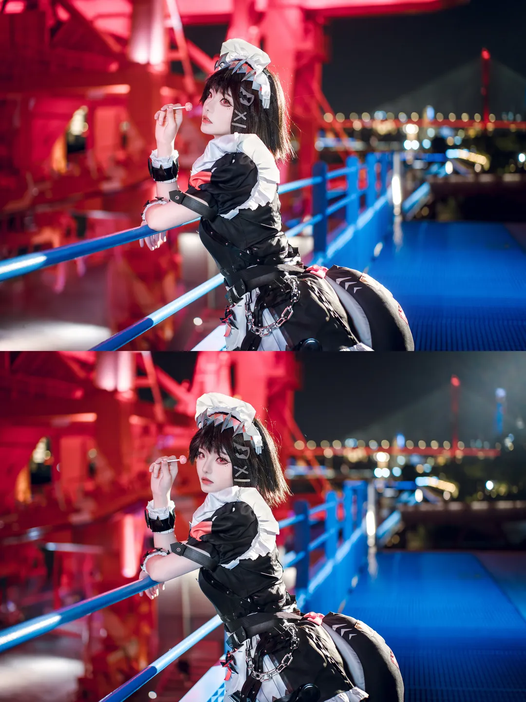 ゼンレスゾーンゼロ, 二次元コスプレ, サメちゃんコスプレ, エレン・ジョー コスプレ, 夜景コスプレ - 5枚目